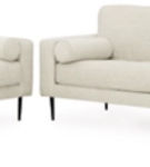 Signature Design by Ashley Hazela Sofa and Loveseat-Sandstone