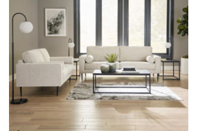 Signature Design by Ashley Hazela Sofa and Loveseat-Sandstone