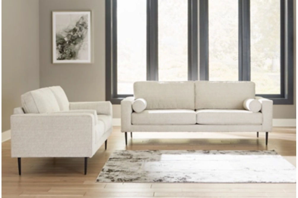 Signature Design by Ashley Hazela Sofa and Loveseat-Sandstone