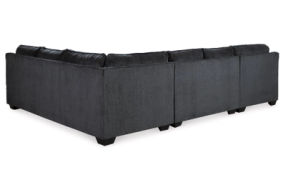 Signature Design by Ashley Eltmann 3-Piece Sectional with Chaise-Slate