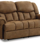 Signature Design by Ashley Boothbay Reclining Sofa and Loveseat-Auburn