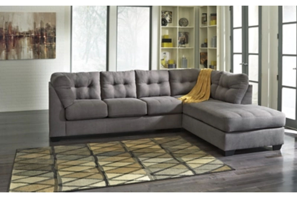 Benchcraft Maier 2-Piece Sectional with Chaise-Charcoal