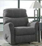 Benchcraft Maier Recliner-Charcoal