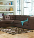 Benchcraft Maier 2-Piece Sectional with Chaise-Walnut