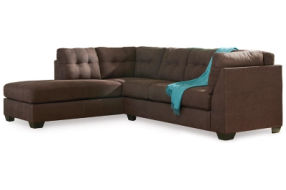 Benchcraft Maier 2-Piece Sectional with Chaise-Walnut