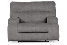 Signature Design by Ashley Coombs Oversized Recliner-Charc