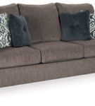 Signature Design by Ashley Nemoli Sofa and Loveseat-Slate