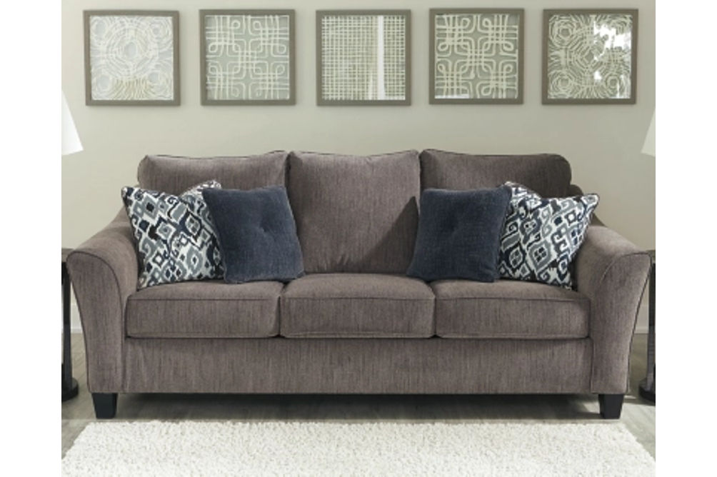 Signature Design by Ashley Nemoli Sofa, Loveseat, Oversized Chair and Ottoman