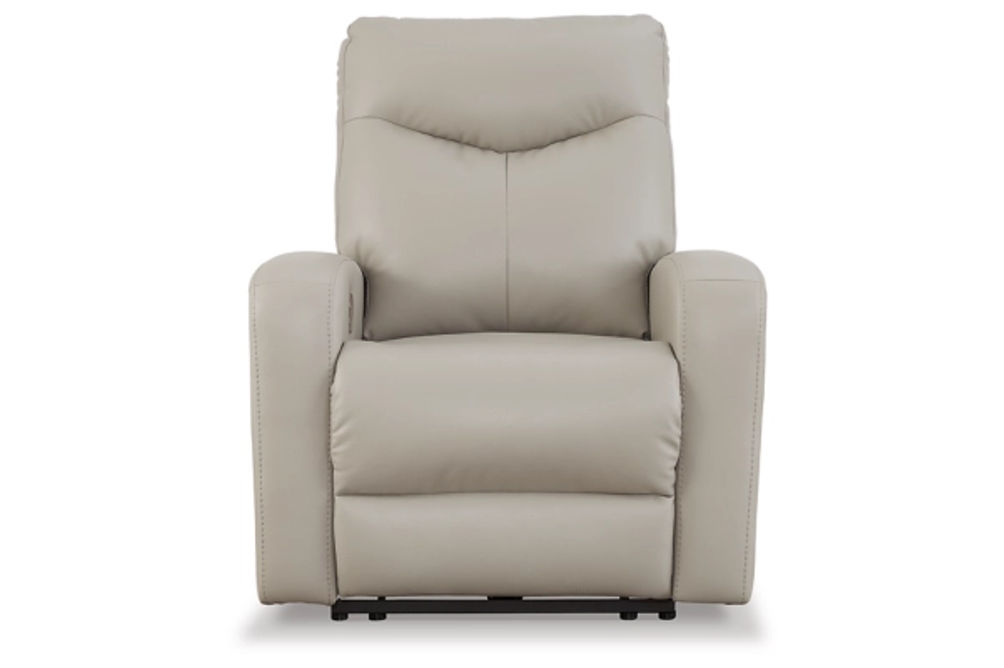 Signature Design by Ashley Ryversans Power Recliner-Dove Gray