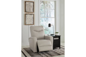 Signature Design by Ashley Ryversans Power Recliner-Dove Gray