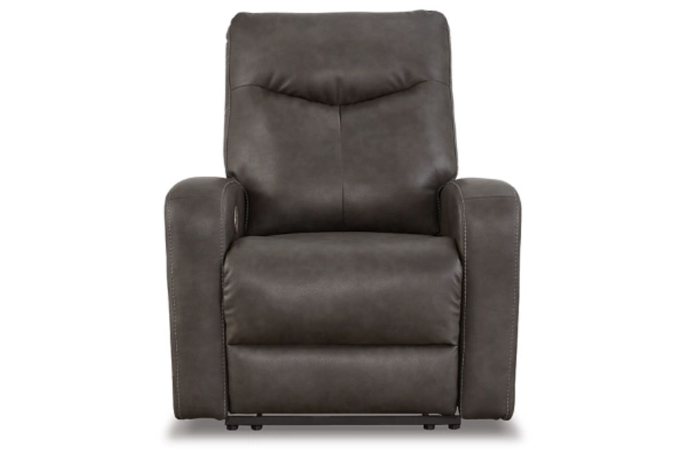 Signature Design by Ashley Ryversans Power Recliner-Quarry