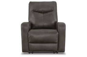 Signature Design by Ashley Ryversans Power Recliner-Quarry