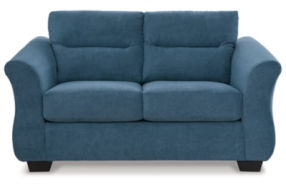 Signature Design by Ashley Miravel Sofa, Loveseat and Recliner-Indigo