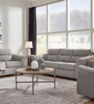 Signature Design by Ashley Miravel Sofa, Loveseat and Recliner-Slate