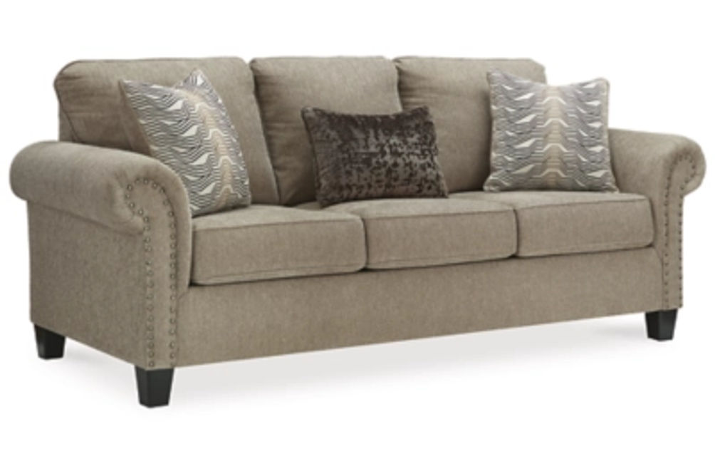 Benchcraft Shewsbury Sofa and Loveseat-Pewter