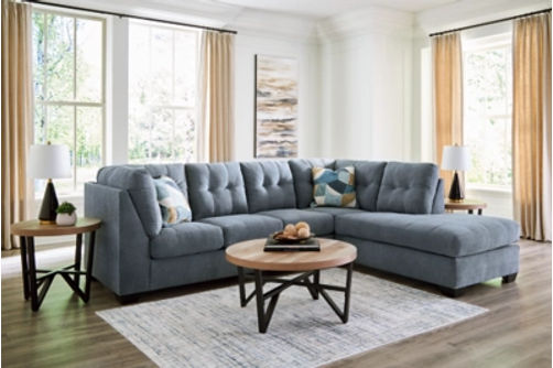 Signature Design by Ashley Croley 2-Piece Sectional-Denim