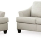 Signature Design by Ashley Genoa Sofa and Loveseat-Coconut