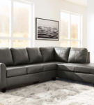 Signature Design by Ashley Valderno 2-Piece Sectional with Chaise-Fog