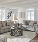 Signature Design by Ashley Olsberg Sofa, Loveseat and Recliner-Steel