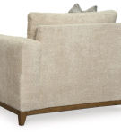 Signature Design by Ashley Parklynn Oversized Chair and Ottoman-Desert