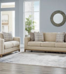 Signature Design by Ashley Parklynn Sofa and Loveseat-Desert