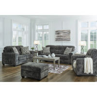 Signature Design by Ashley Lonoke Sofa, Loveseat, Oversized Chair and Ottoman