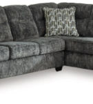 Seccional de 2 piezas con Chaise Lonoke de Signature Design by Ashley - Gris Metalizado