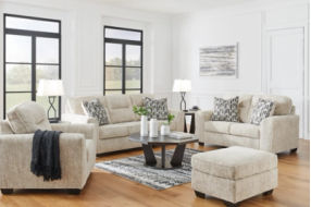 Signature Design by Ashley Lonoke Sofa, Loveseat, Oversized Chair and Ottoman