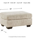 Signature Design by Ashley Lonoke 2-Piece Sectional with Chaise and Ottoman