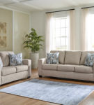 Signature Design by Ashley Deltona Sofa and Loveseat-Parchment