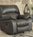 Signature Design by Ashley Dunwell Power Recliner-Steel