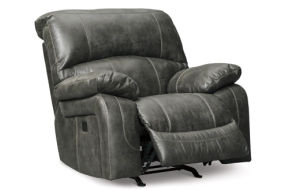 Signature Design by Ashley Dunwell Power Recliner-Steel