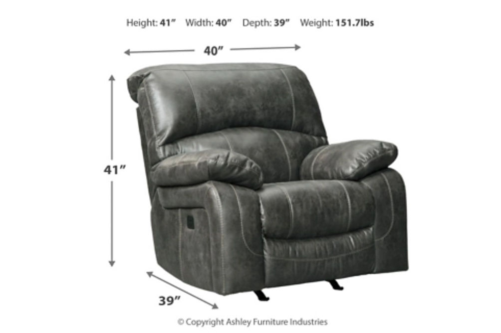 Signature Design by Ashley Dunwell Power Reclining Sofa with Power Recliner