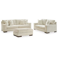 Signature Design by Ashley Maggie Sofa, Loveseat and Ottoman-Birch