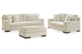 Signature Design by Ashley Maggie Sofa, Loveseat and Ottoman-Birch