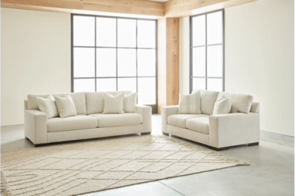 Signature Design by Ashley Maggie Sofa and Loveseat-Birch