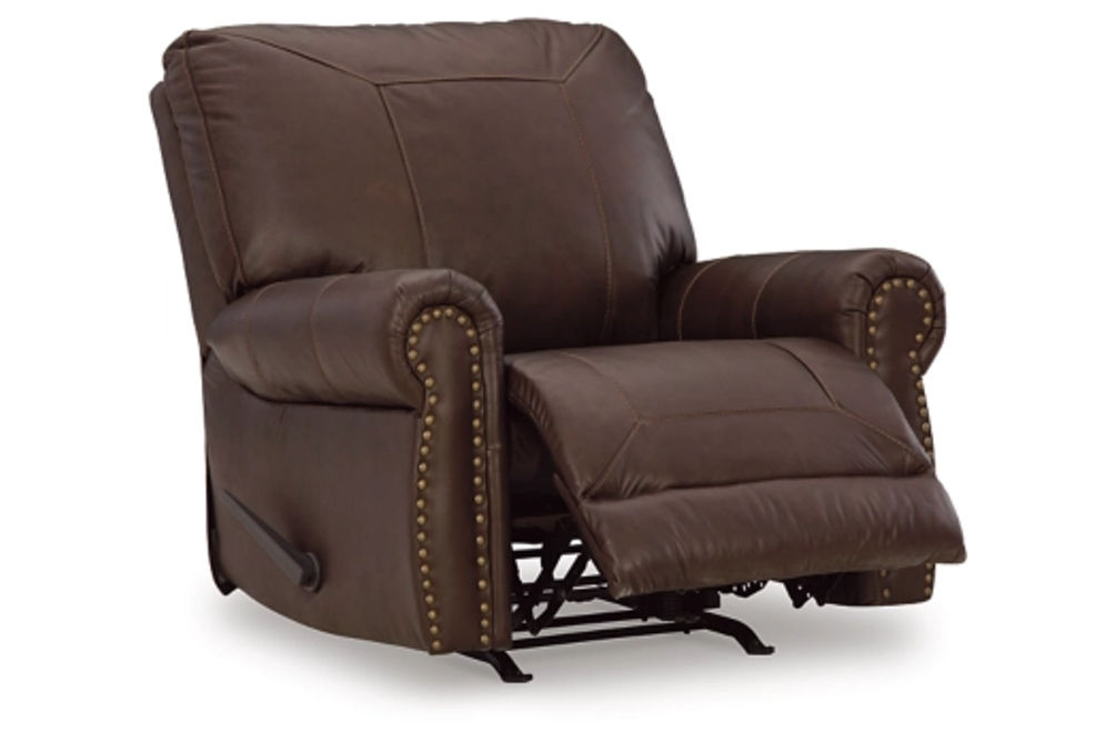 Signature Design by Ashley Colleton Sofa and Recliner-Dark Brown