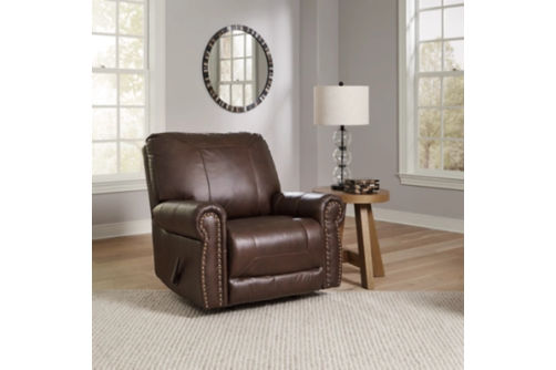 Signature Design by Ashley Colleton Recliner-Dark Brown