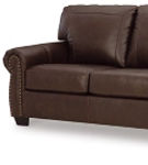 Signature Design by Ashley Colleton Sofa and Recliner-Dark Brown