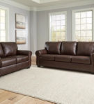 Signature Design by Ashley Colleton Sofa and Loveseat-Dark Brown