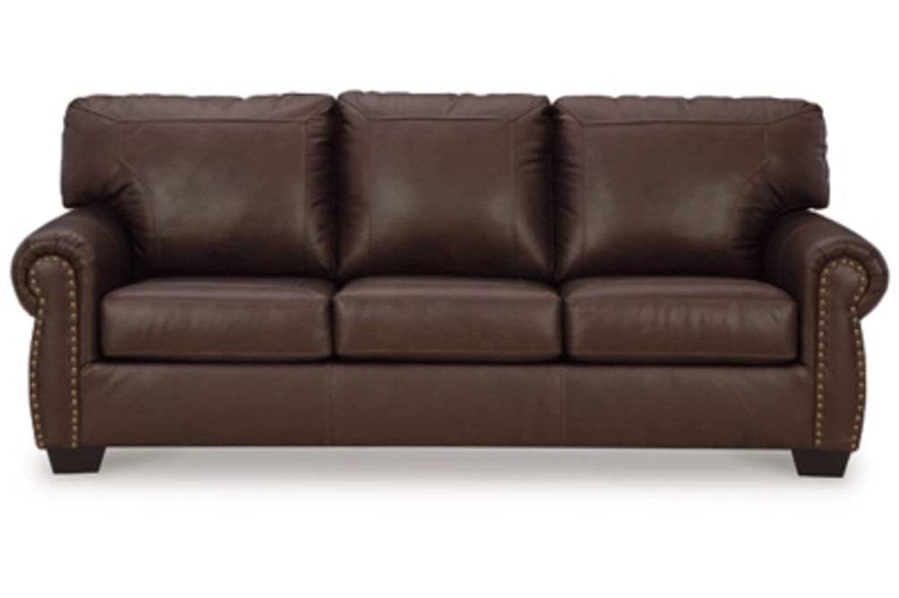 Signature Design by Ashley Colleton Sofa and Recliner-Dark Brown