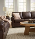 Signature Design by Ashley Colleton Sofa and Loveseat-Dark Brown