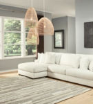 Signature Design by Ashley Zada 2-Piece Sectional with Chaise-Ivory