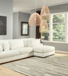 Signature Design by Ashley Zada 2-Piece Sectional with Chaise-Ivory