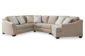 Signature Design by Ashley Brogan Bay 3-Piece Sectional with Cuddler-Cork