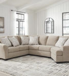 Signature Design by Ashley Brogan Bay 3-Piece Sectional with Cuddler-Cork