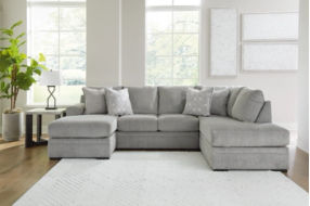 Signature Design by Ashley Casselbury 2-Piece Sectional with Chaise-Cement