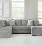 Signature Design by Ashley Casselbury 2-Piece Sectional with Chaise-Cement