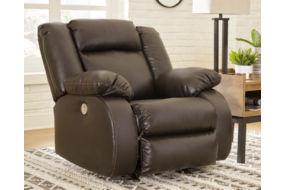 Signature Design by Ashley Denoron Power Recliner-Chocolate