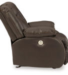 Signature Design by Ashley Denoron Power Recliner-Chocolate